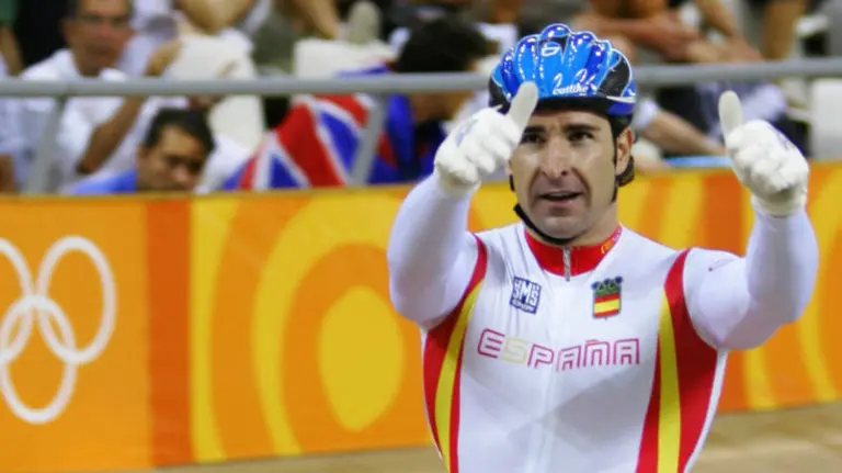 El ciclista olímpico Escuredo. Efe.