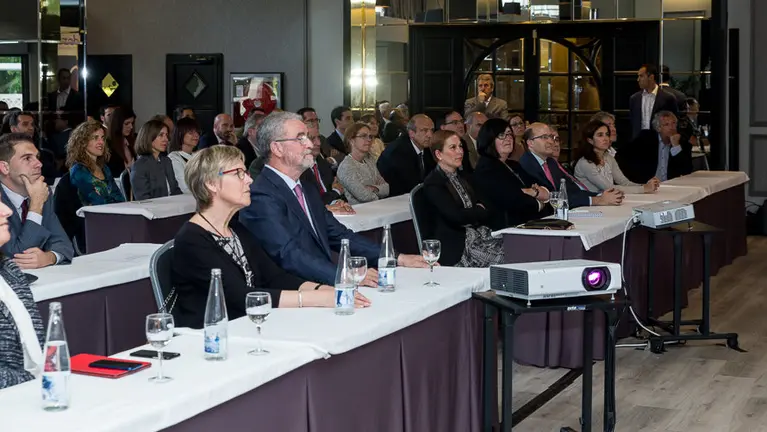 Acto del XXX Aniversario de la consultora Zabala Innovation Consulting con la presencia de la Presidenta Uxue Barkos. (19). IÑIGO ALZUGARAY