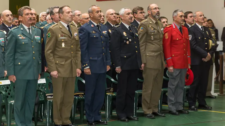Celebración del 172 aniversario de la fundación de la Guardia Civil con la imposición de condecoraciones y homenaje al personal retirado. (55). IÑIGO ALZUGARAY
