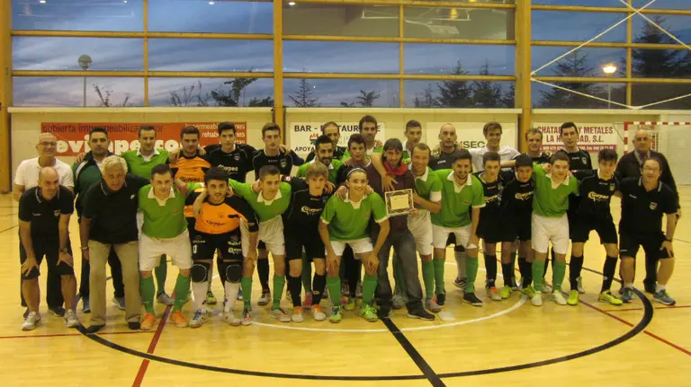 Equipo de la AD San Juan de fútbol sala.