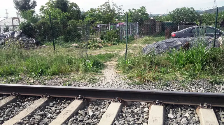 Punto donde se ha producido el accidente, cercano a unas huertas y al lado del polígono Agustinos (2)