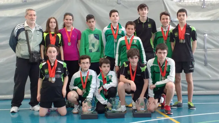 Participantes del club Oberena.