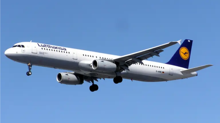 Avión Lufthansa.