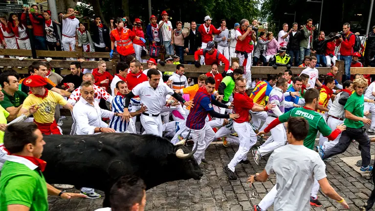 Encierro de San Fermín de 2015.
