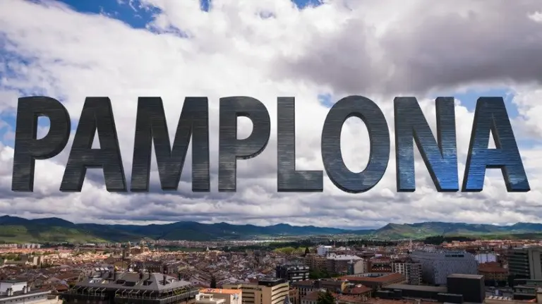 Imagen del timelapse de Pamplona