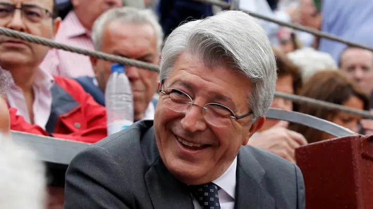Enrique Cerezo en una plaza de toros. Efe.