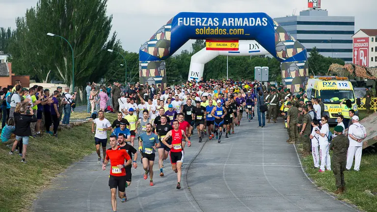 Celebración de la _San Cristóbal Xtrem_, medio maratón de montaña y prueba de 10 kilómetros.PABLO LASAOSA 04