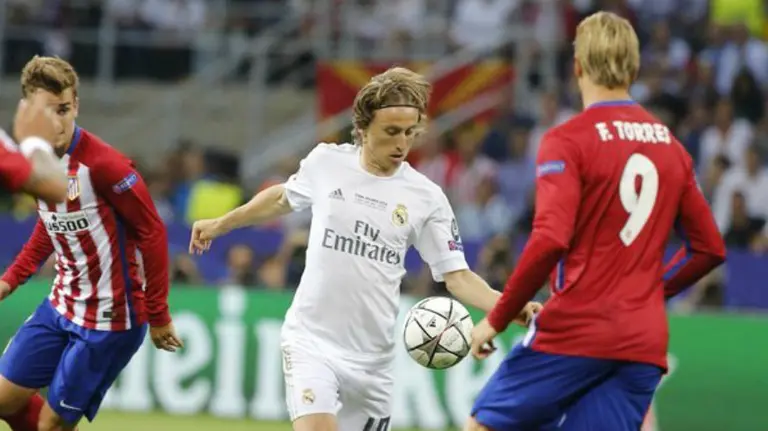 Partido R. Madrid- At. Madrid. Lfp