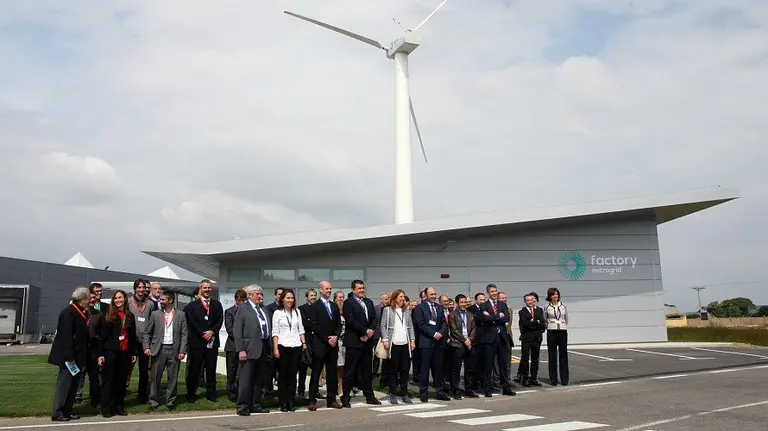 Jofemar y CENER inauguran las instalaciones energéticas de LIFE Factory Microgrid en Peralta.