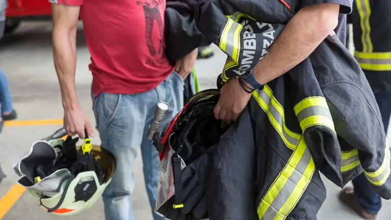 El Servicio de Bomberos reclama que la OPE de 2016 tenga las plazas suficientes para dar un servicio público de calidad.(4). IÑIGO ALZUGARAY