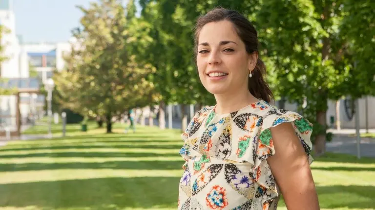 La ingeniera Sagrario Domínguez, nueva doctora por la UPNA.