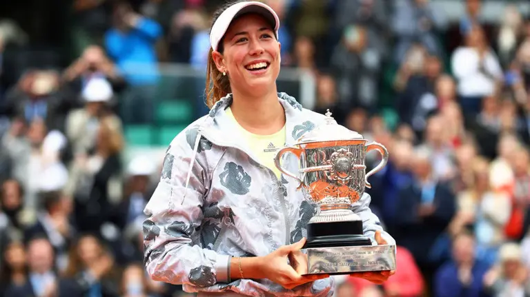 Garbiñe Muguruza se apuntó la final de Roland Garros (Efe).