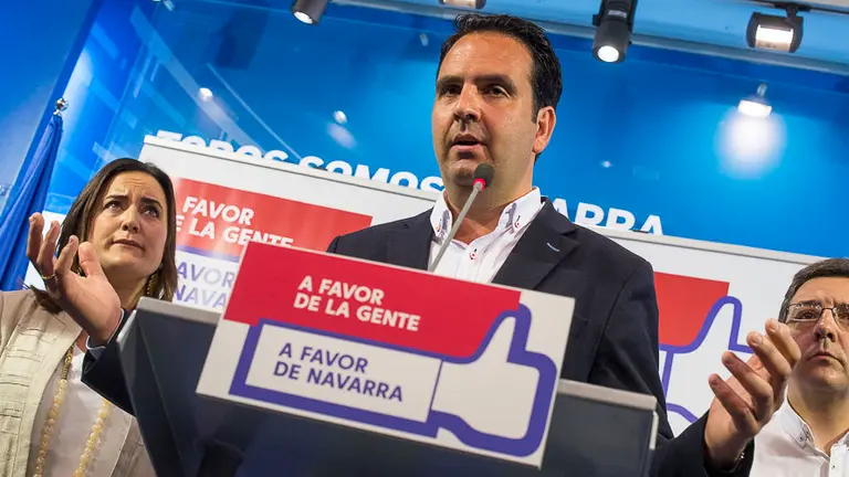 UPN-PP presentan la presentan la próxima campaña electoral.  PABLO LASAOSA 02