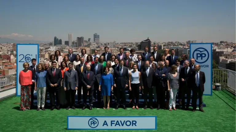 Presentación de la candidatura por Madrid del PP.
