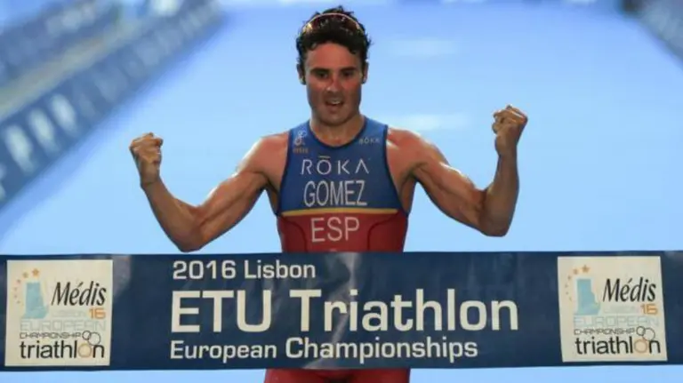 Javier Gómez Noya. Twitter.