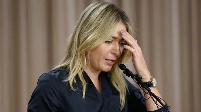 María Sharapova. Twitter.