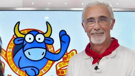 Javier Solano, periodista de TVE y comentarista del encierro