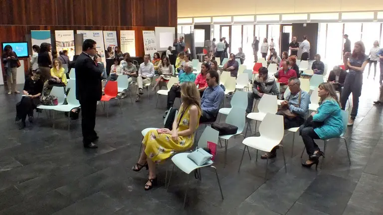 Baluarte acoge el foro de emplo y emprendimiento Navarra Jobs. S. REDíN (1)