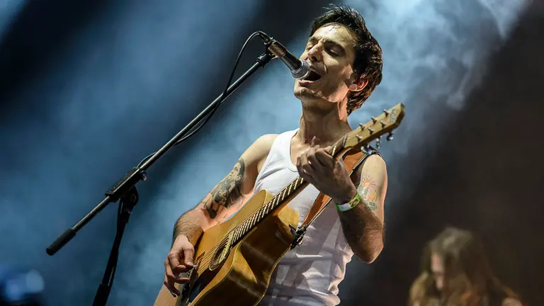 El grupo La M.O.D.A. en su actuación del TresSesenta Festival. PABLO LASAOSA 01