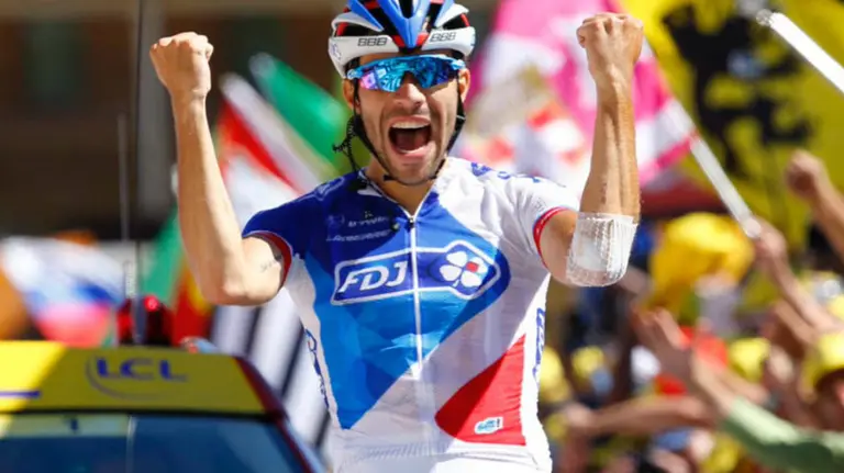 Pinaut gana la etapa de la Dauphine. Twitter.