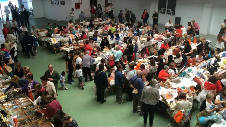 Jornada de Encajeras en Pamplona.