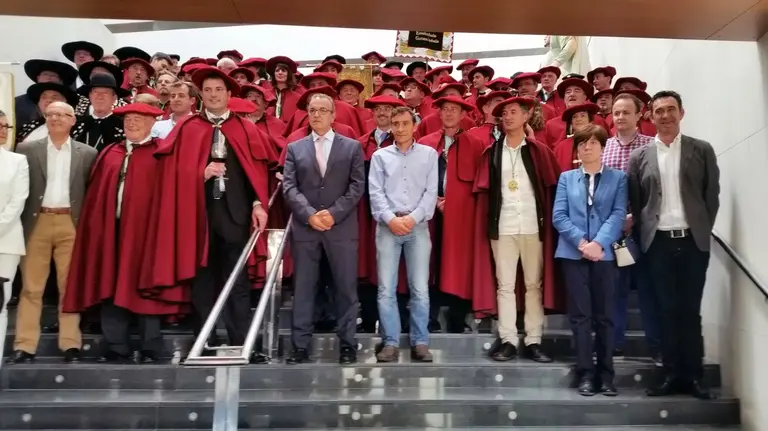 Celebración del XXVI Gran Capítulo de la Cofradía del Vino, Falces.