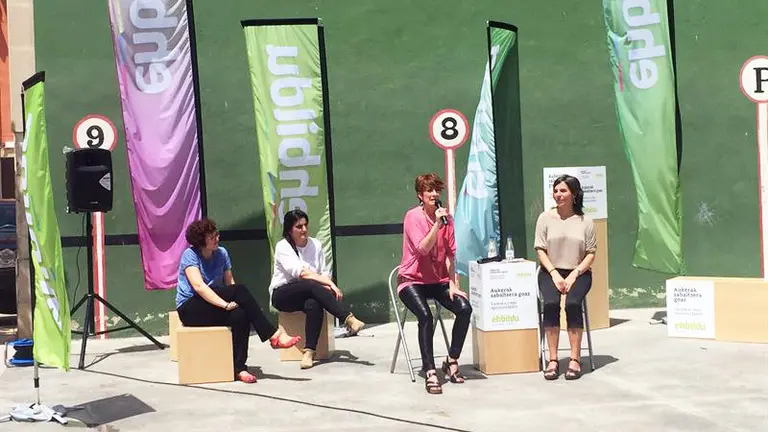 Acto electoral de Bildu (EP)