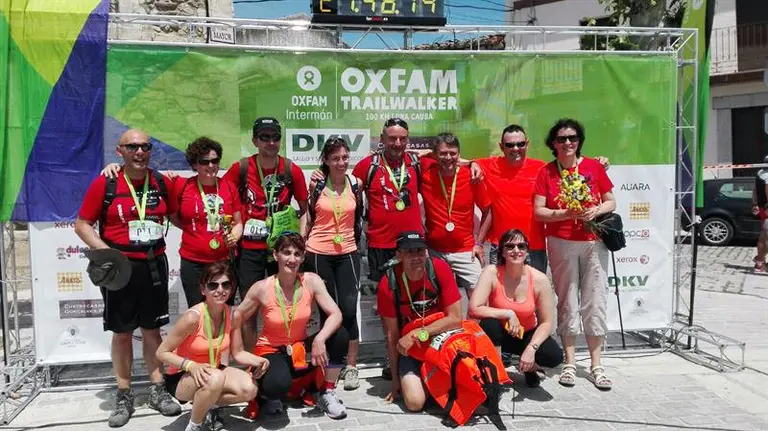 VI carrera solidaria Oxfam Intermón Trailwalker (EP).