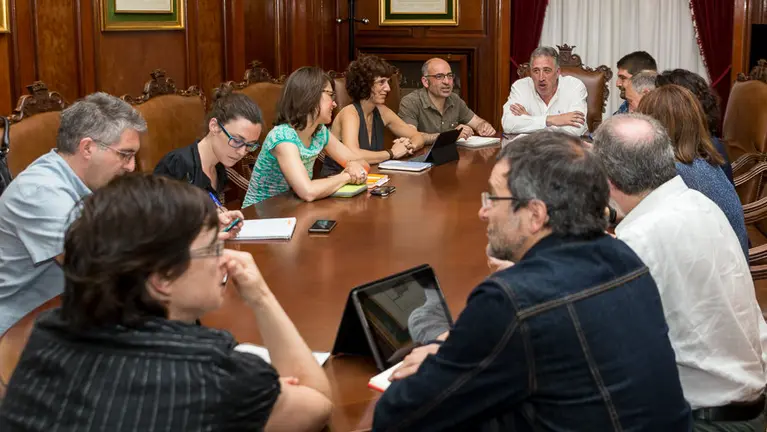 Balance del cuatripartito del Ayuntamiento de Pamplona. Primer año. Bildu, Geroa Bai, Aranzadi e I-E. Asirón. IÑIGO ALZUGARAY (108)
