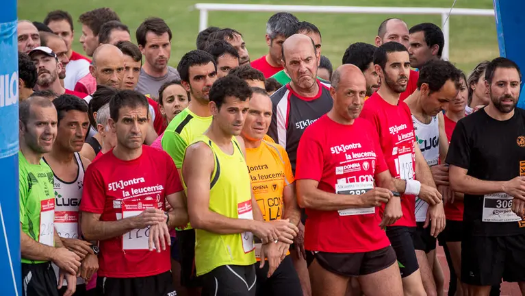 VI Carrera contra la Leucemia celebrada en Burlada en beneficio de la asociación de donantes de médula de Navarra DOMENA (10). IÑIGO ALZUGARAY
