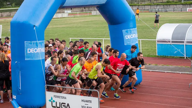 VI Carrera contra la Leucemia celebrada en Burlada en beneficio de la asociación de donantes de médula de Navarra DOMENA (11). IÑIGO ALZUGARAY
