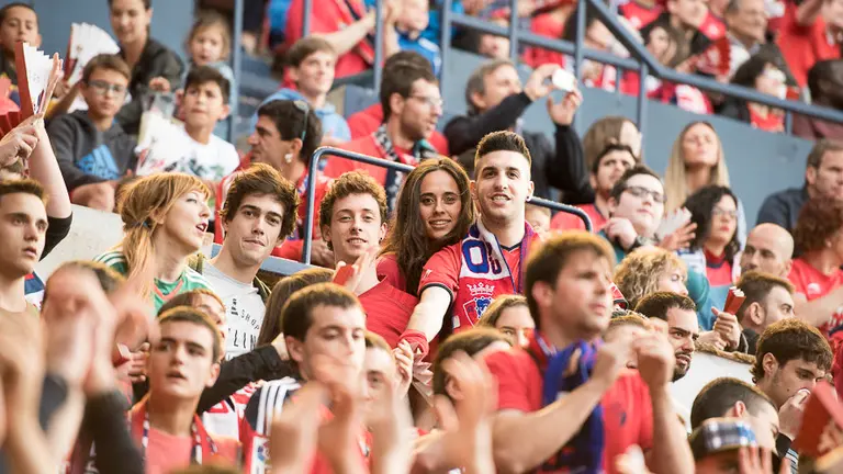 Fotos de la afición de Osasuna - GironaPABLO LASAOSA 38