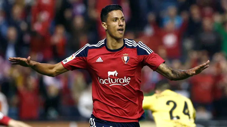 Maikel Mesa, autor del segundo gol del partido. EFE