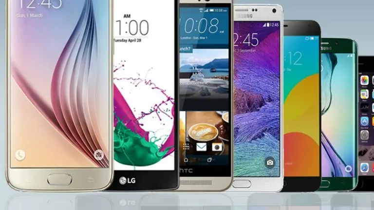 Teléfonos móviles de alta gama. 