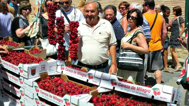 Día de la Cereza de Milagro. Foto: Turismo de Navarra