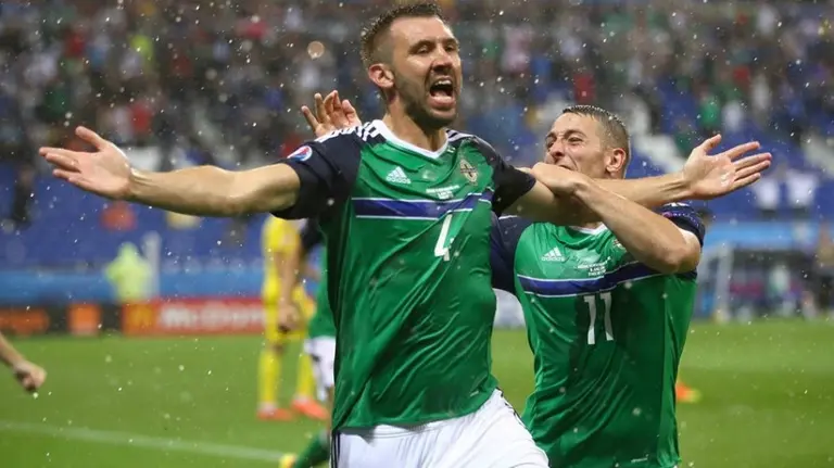 Irlanda del Norte da la sorpresa ante Ucrania. Foto Uefa