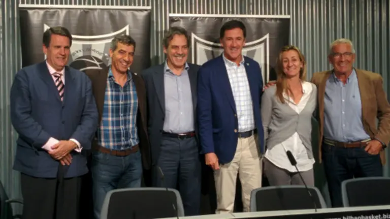 Rueda de prensa del Bilbao basket. Web equipo vizcaíno.