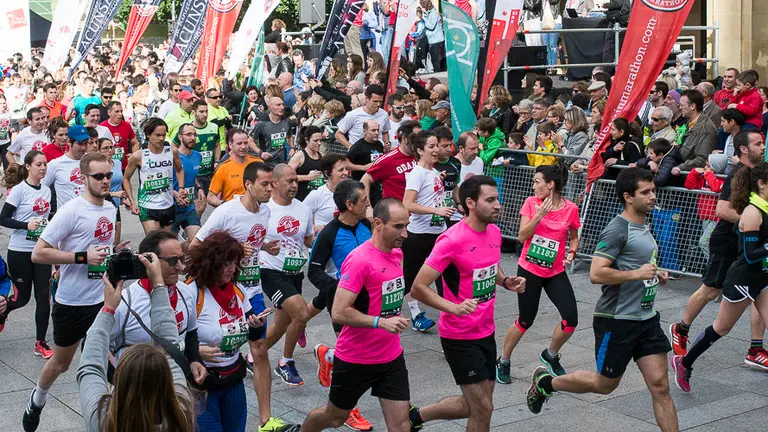 San Fermín Maratón de Pamplona. PABLO LASAOSA 08
