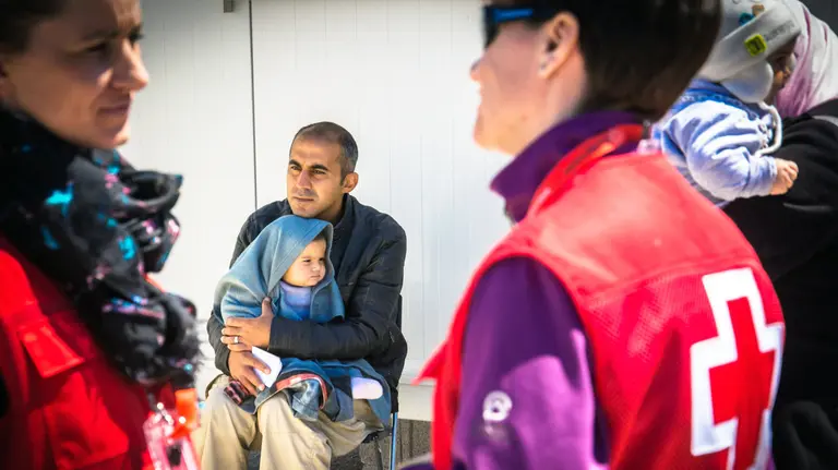 Refugiados Cruz Roja Navarra.