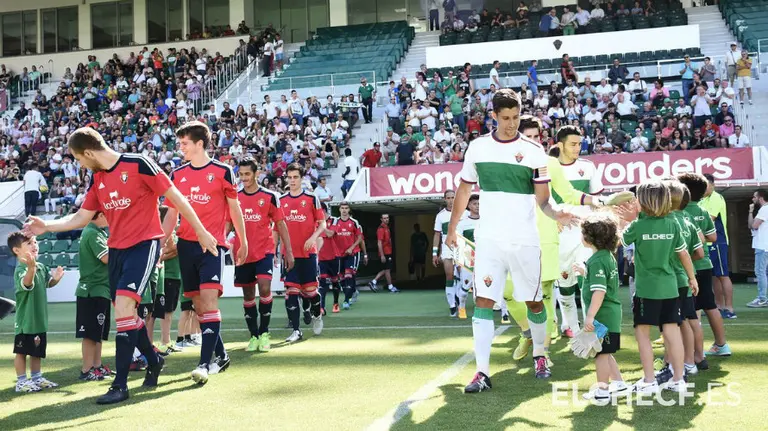 Partido Elche Ilicitano - Osasuna B. Web Elche.