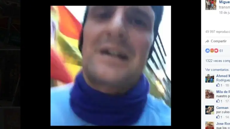 Agredido mientras corría en la SFM