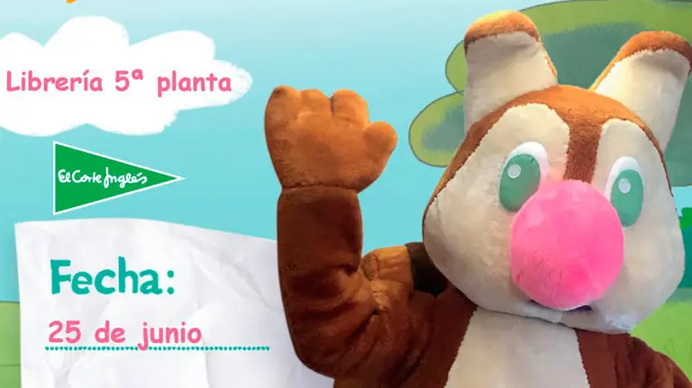 Firma de libros de Rasi en El Corte Inglés de Pamplona