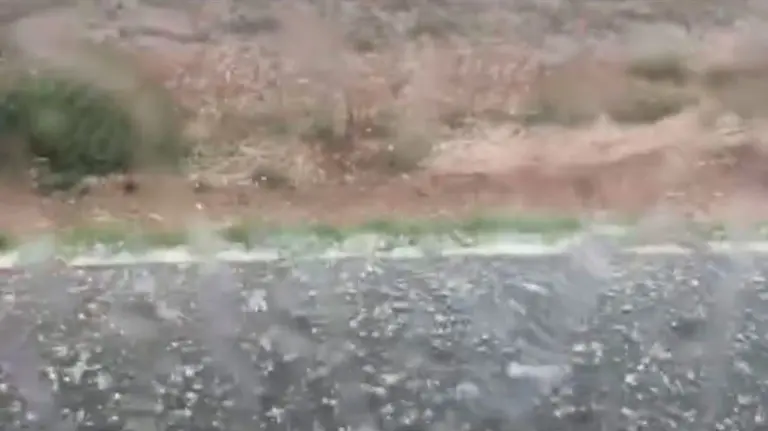 Pedregada entre Cascante y Corella