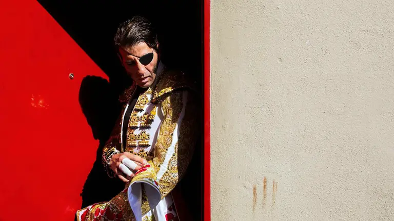 'Padilla saliendo de capilla', del autor catalán Jordi Cohen Colldeforns. Premio Internacional de Fotografía Taurina.