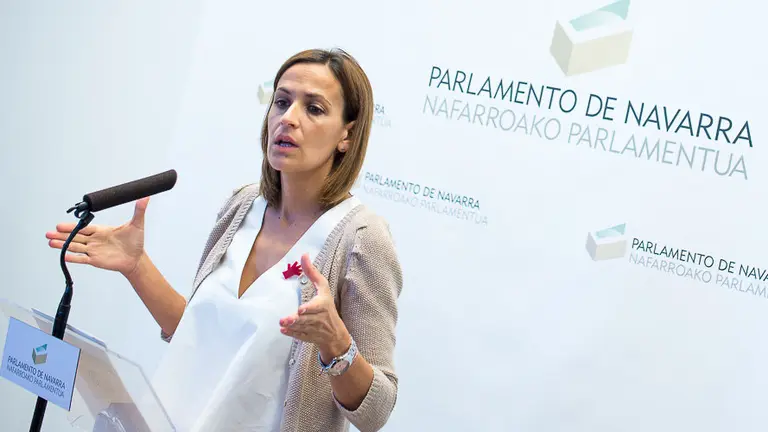 María Chivite del PSN-PSOE. PABLO LASAOSA