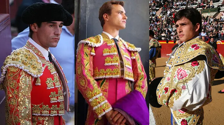 Francisco Marco, Juan Bautista y Alberto Aguilar