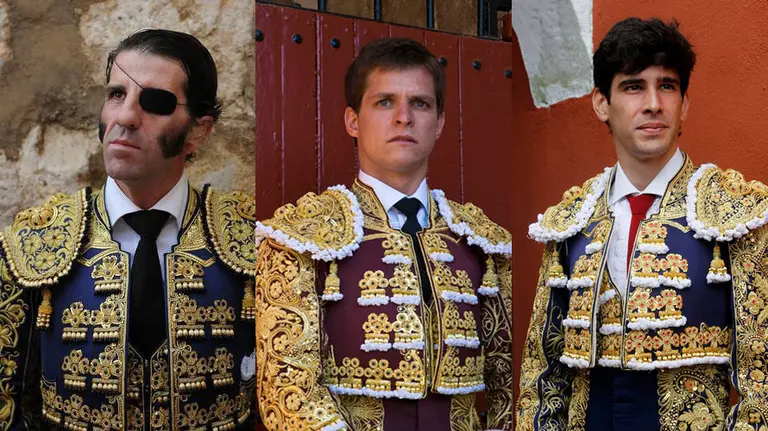 Juan José Padilla, Julián López El Juli y Alberto López Simón