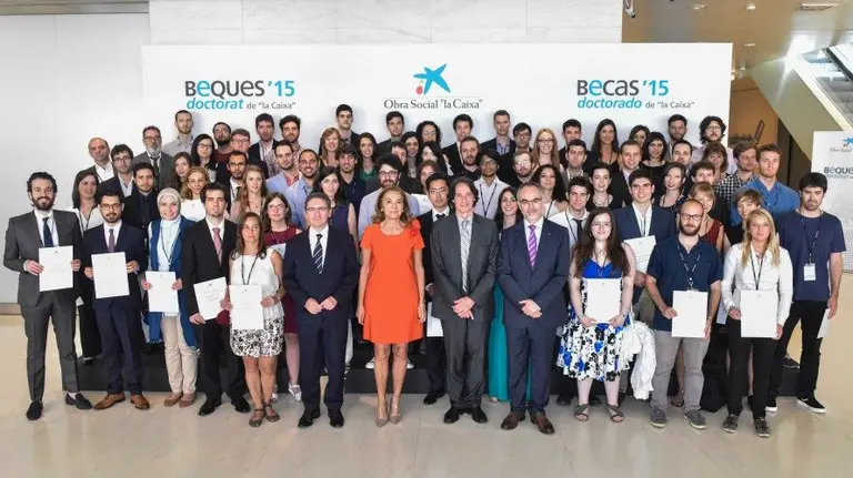 Entrega de las 71 Becas Doctorado de la Caixa. LA CAIXA
