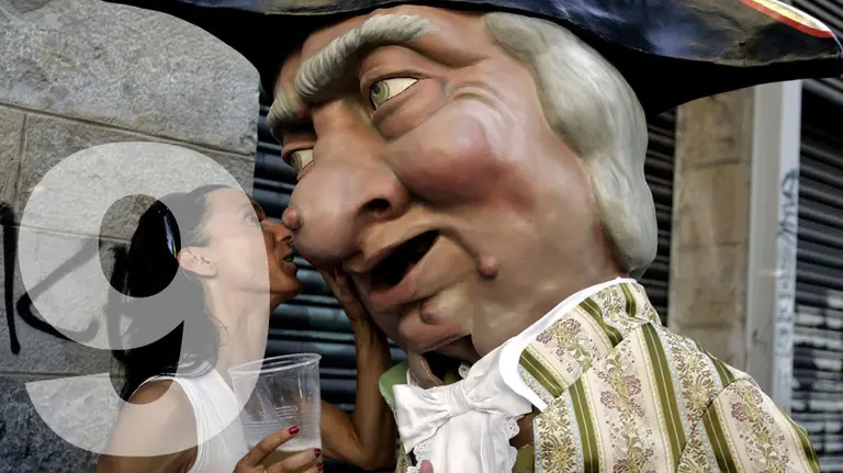 San Fermín. Comparsa de Gigantes y Cabezudos. Reuters