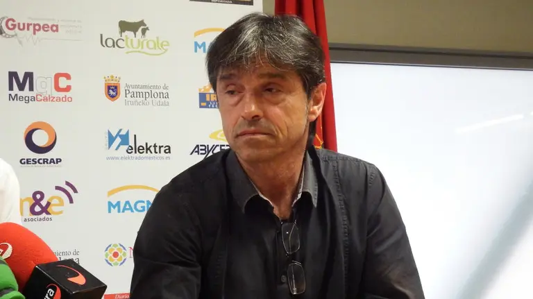 Tatono Arregui en rueda de prensa.